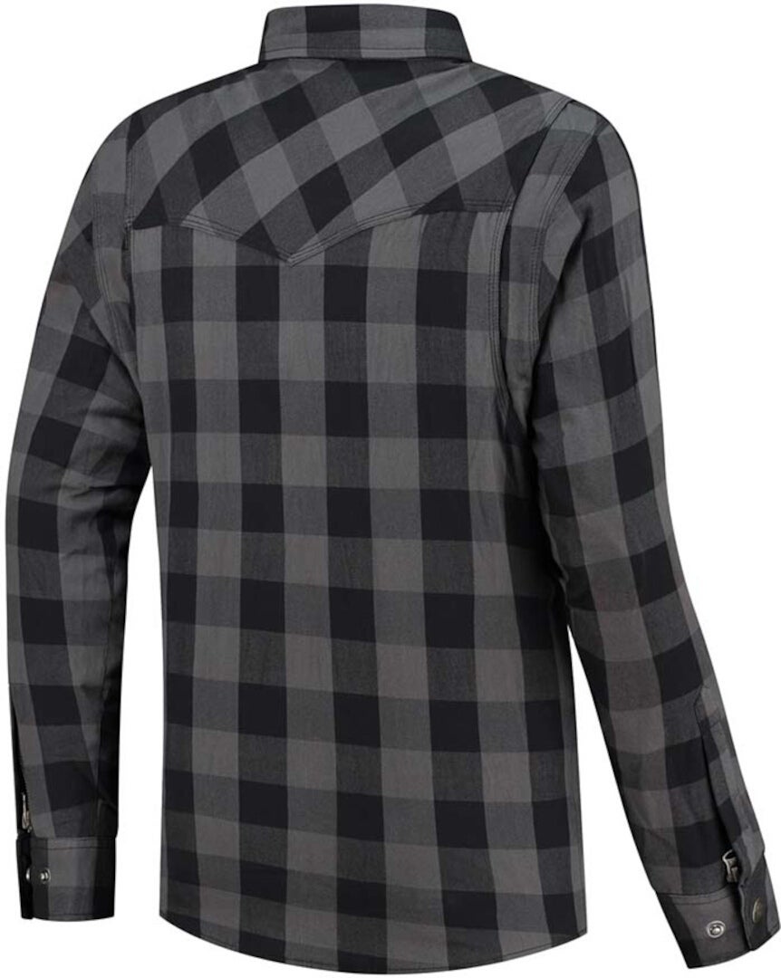Rusty Stitches Neil V2 Motorcycle Shirt grey/black 4XL Figure 2