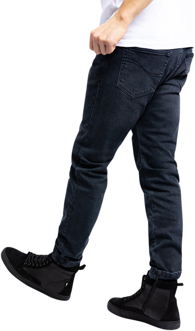 John Doe Pioneer Mono Motorcykel Jeans Sort vask 32 L30 Figur 13