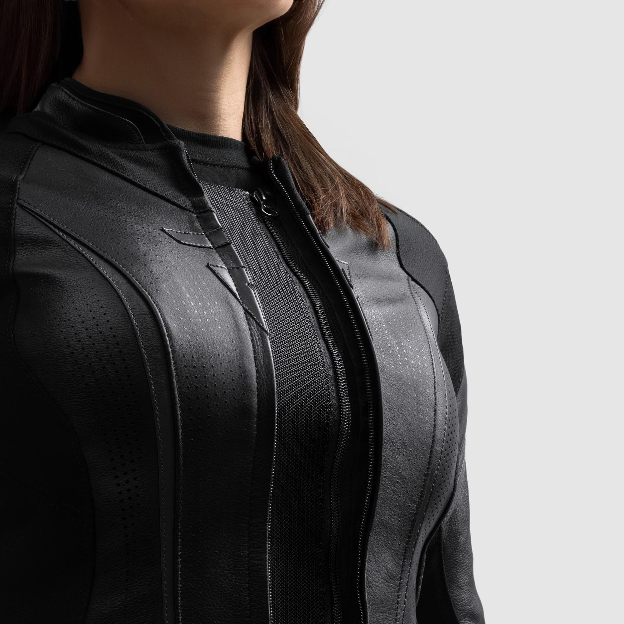 Rebelhorn Diva ST Ladies Motorcycle Leather Jacket black 40 Figure 5