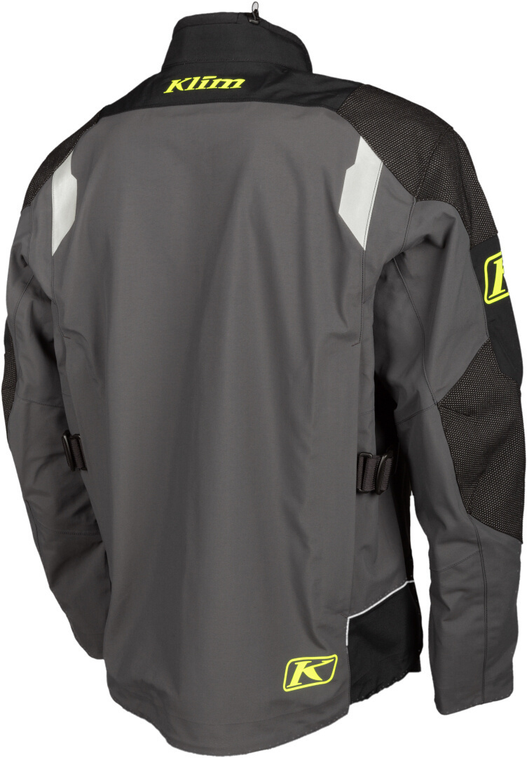 Klim Raptor GTX Motorcykel textiljacka svart/grå/neon 3XL Figur 2