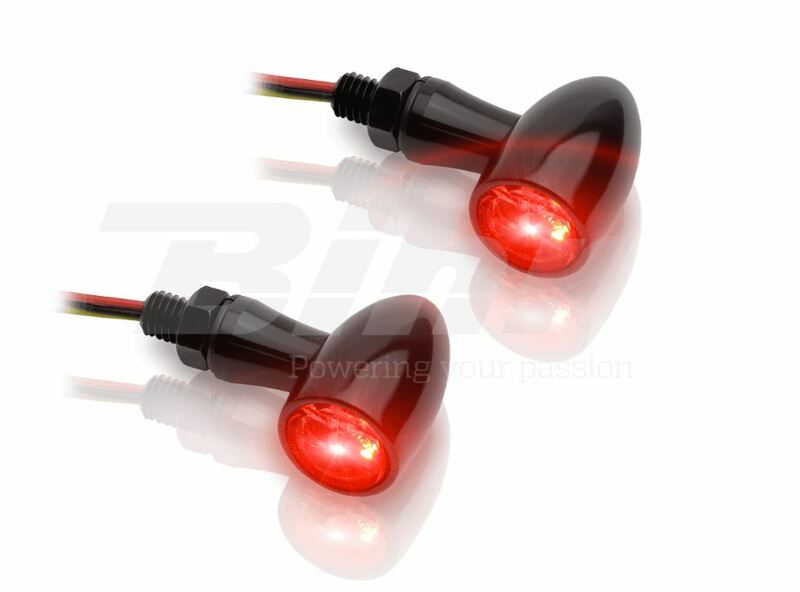 V-DELAR Blinkers LED V-PARTS 12V alu svart Figur 4