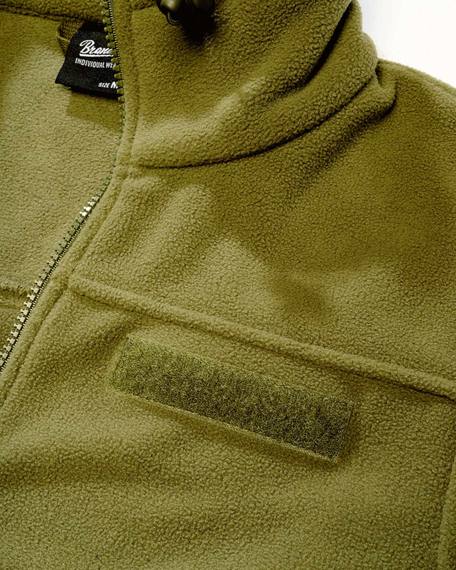 Brandit Combat Fleece Jacke olive M Slika 4
