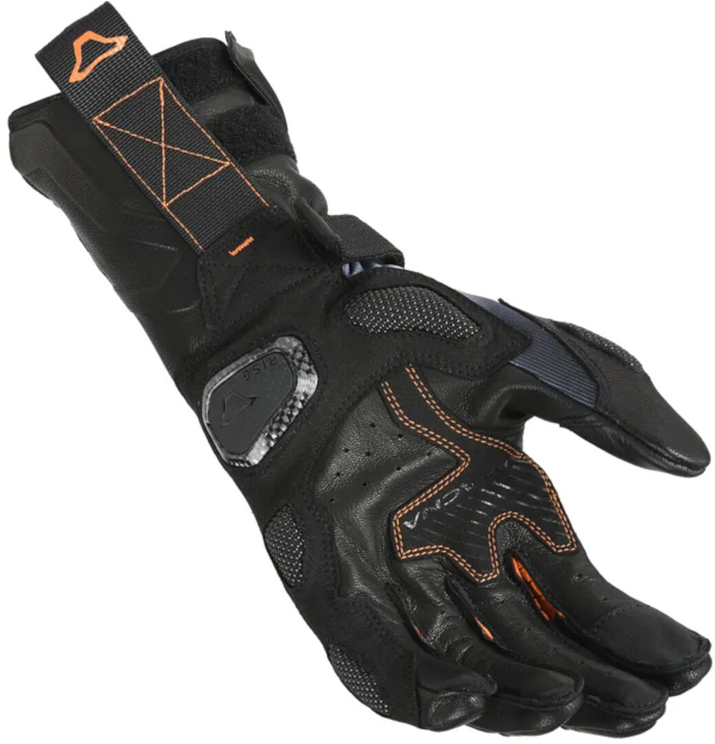 Macna Tanamax Motorrad Handschuhe schwarz/grau/orange L Abbildung 2
