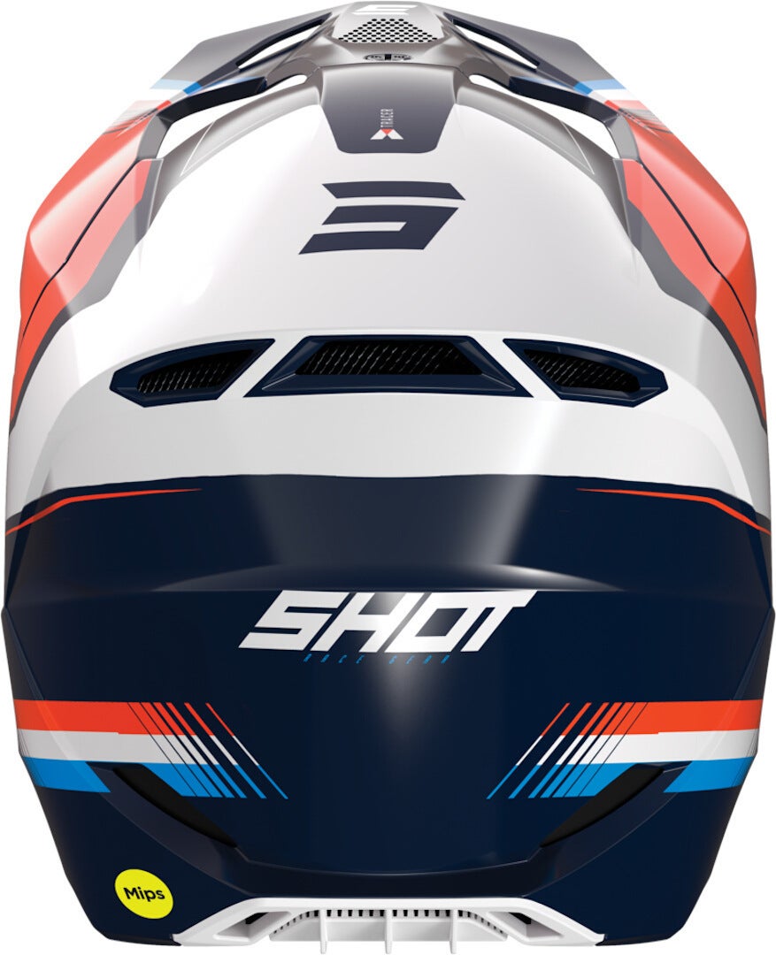 Shot Race Tracer Casco de motocross Naranja/Negro/Blanco M (57/58) Figura 2
