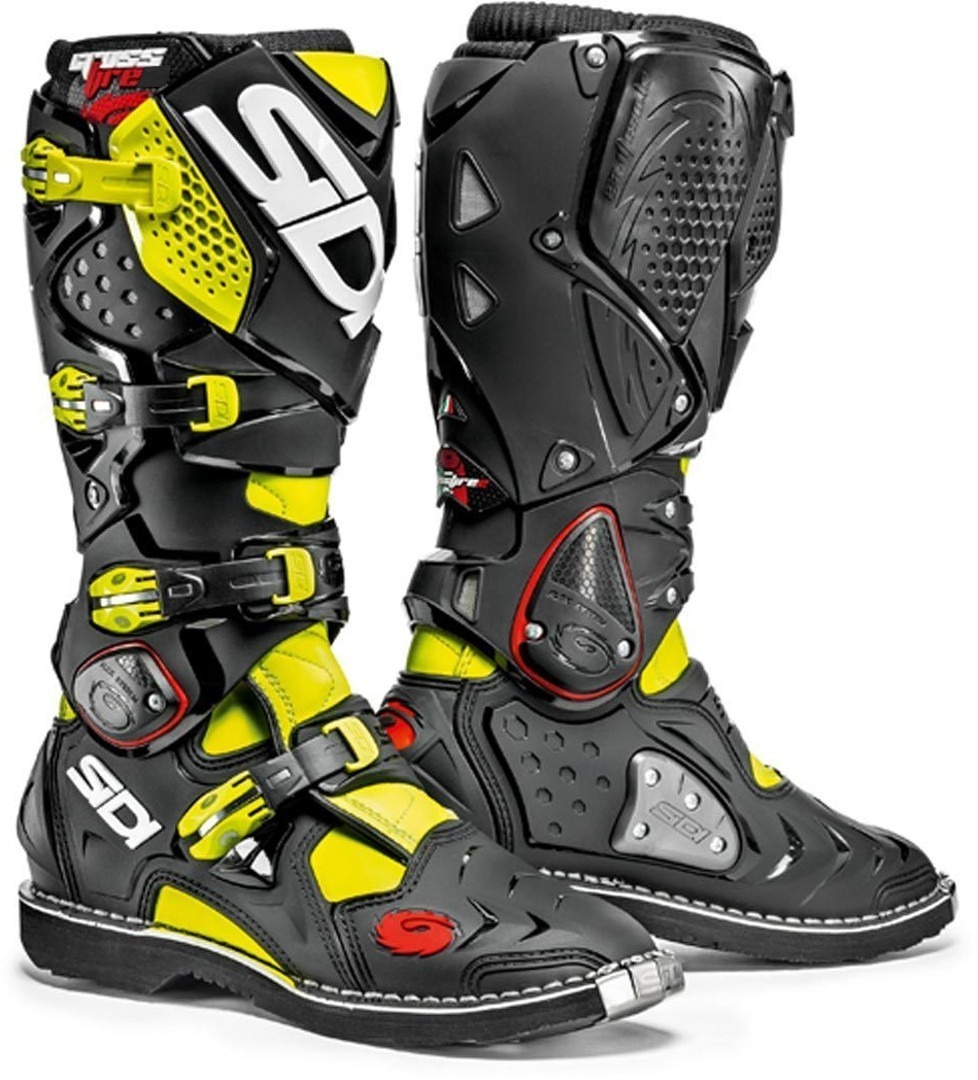 Sidi Crossfire 2 Bottes Motocross jaune/noir 50 Figure 1