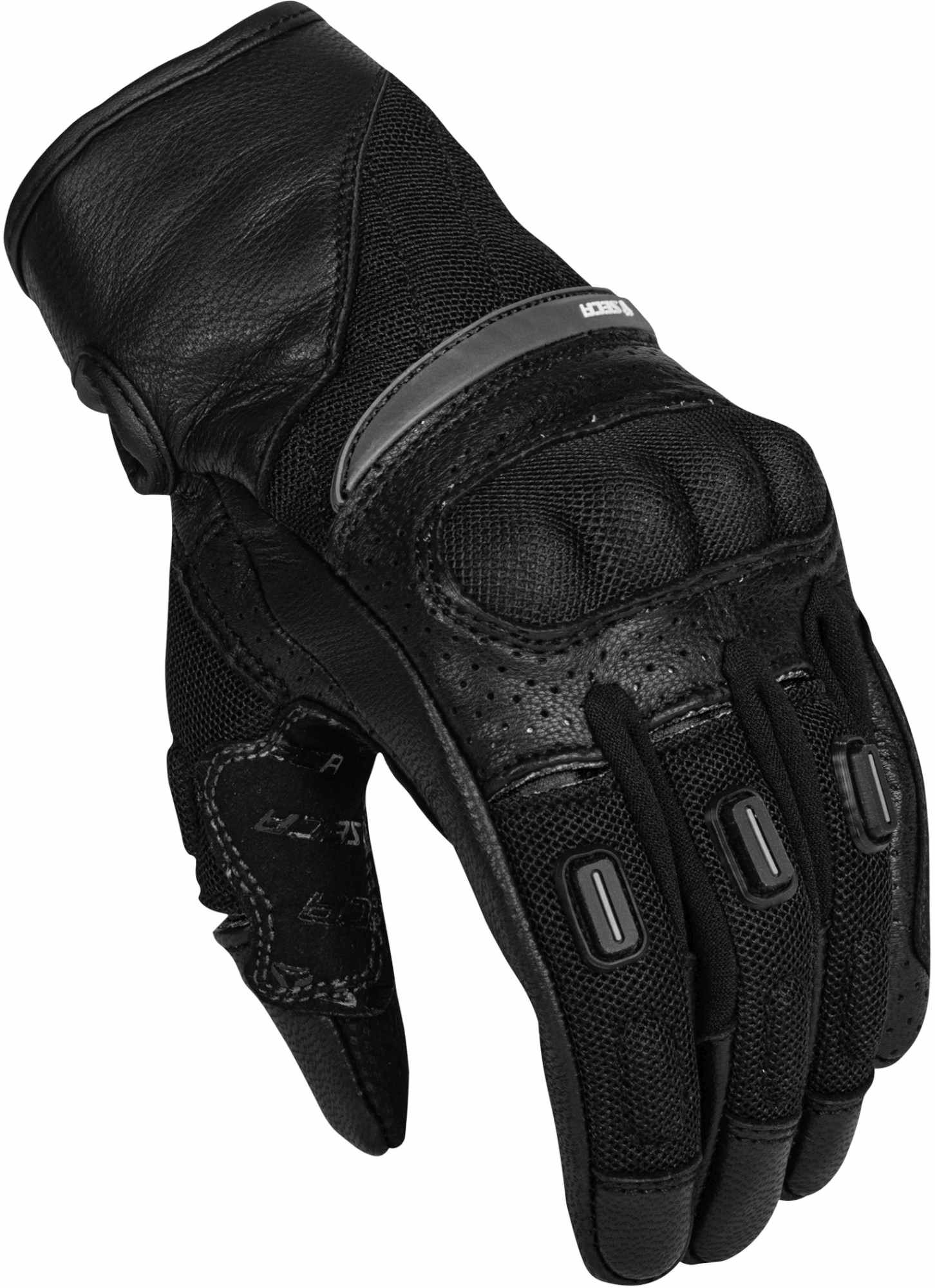 Seca Axis Mesh II Dames motorhandschoenen Zwart S Figuur 2