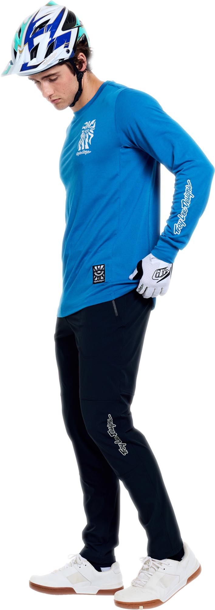 Troy Lee Designs Skyline Ride One Eye Bicycle Jersey L Figure 14
