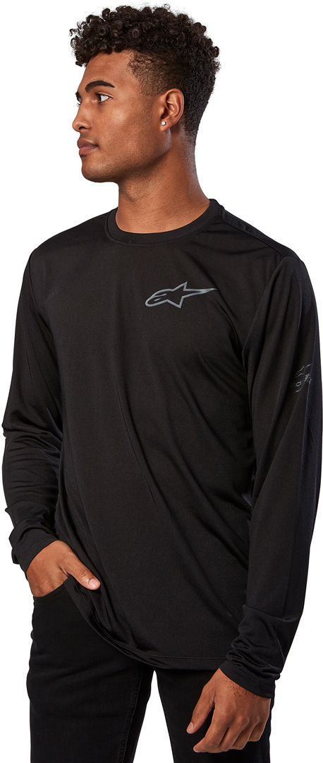 Alpinestars Pursue Performance Longsleeve black XL Figure 1