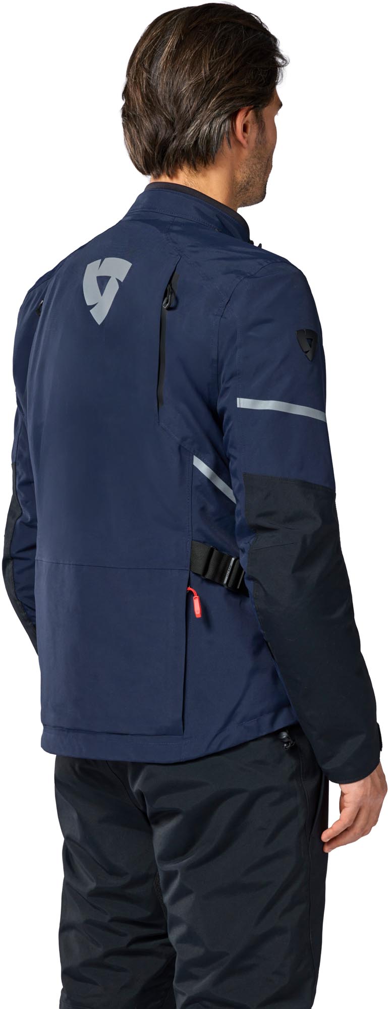 Revit Vertical 2 GTX wasserdichte Motorrad Textiljacke dunkelblau/schwarz M Abbildung 5