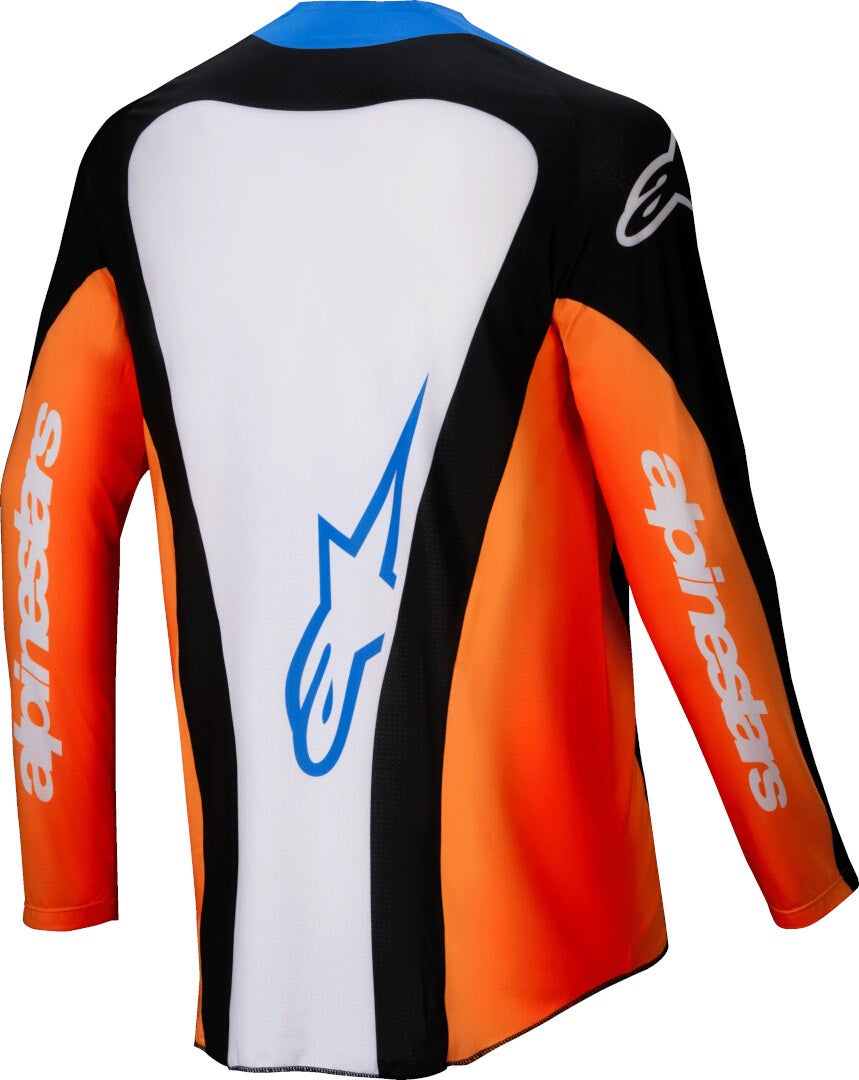 Alpinestars Techstar Melt Motocross trøje orange/blå M Figur 2
