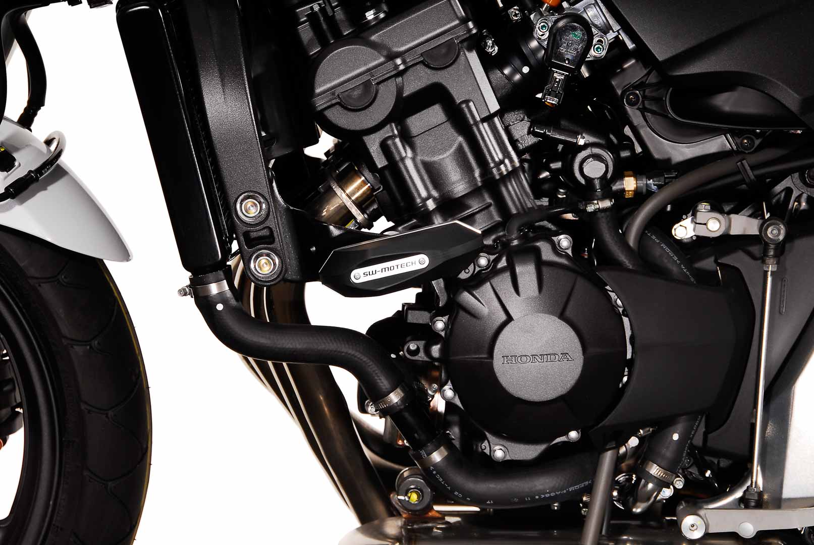 SW-Motech Frame skjutreglage kit - Svart. Honda CB600 F (07-13), CBF600 S/N (08-09). Figur 3