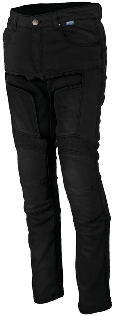 GMS Viper Motorcykel Jeans Sort 32 L30 Figur 1