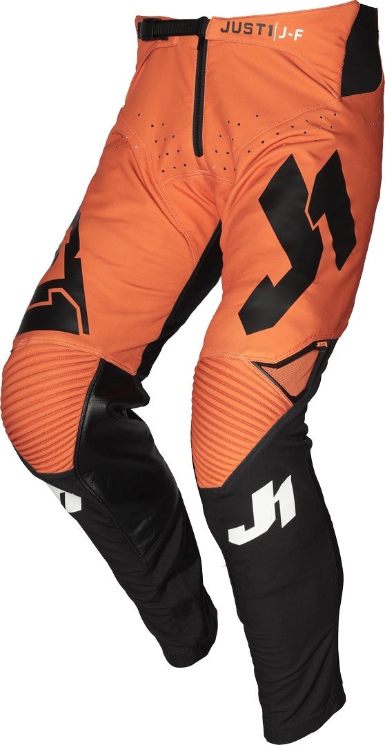Just1 J-Flex Aria Motocross bukser sort/orange 46 Figur 1