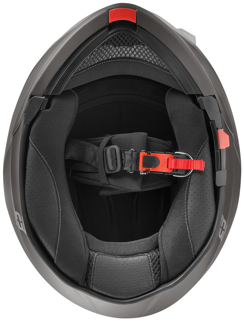 Bogotto V271 Motorrad Klapphelm anthrazit matt XL Abbildung 5
