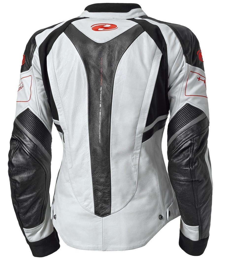 Held Namiko Women's Motorcycle Leather Jacket black/white 40 Figure 4