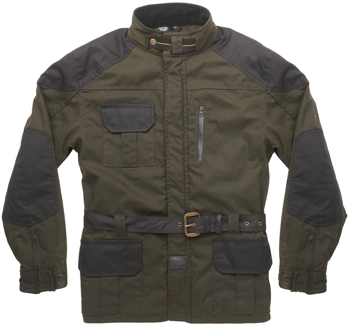 Fuel Bunker Veste de cire de moto imperméable 3XL Figure 1