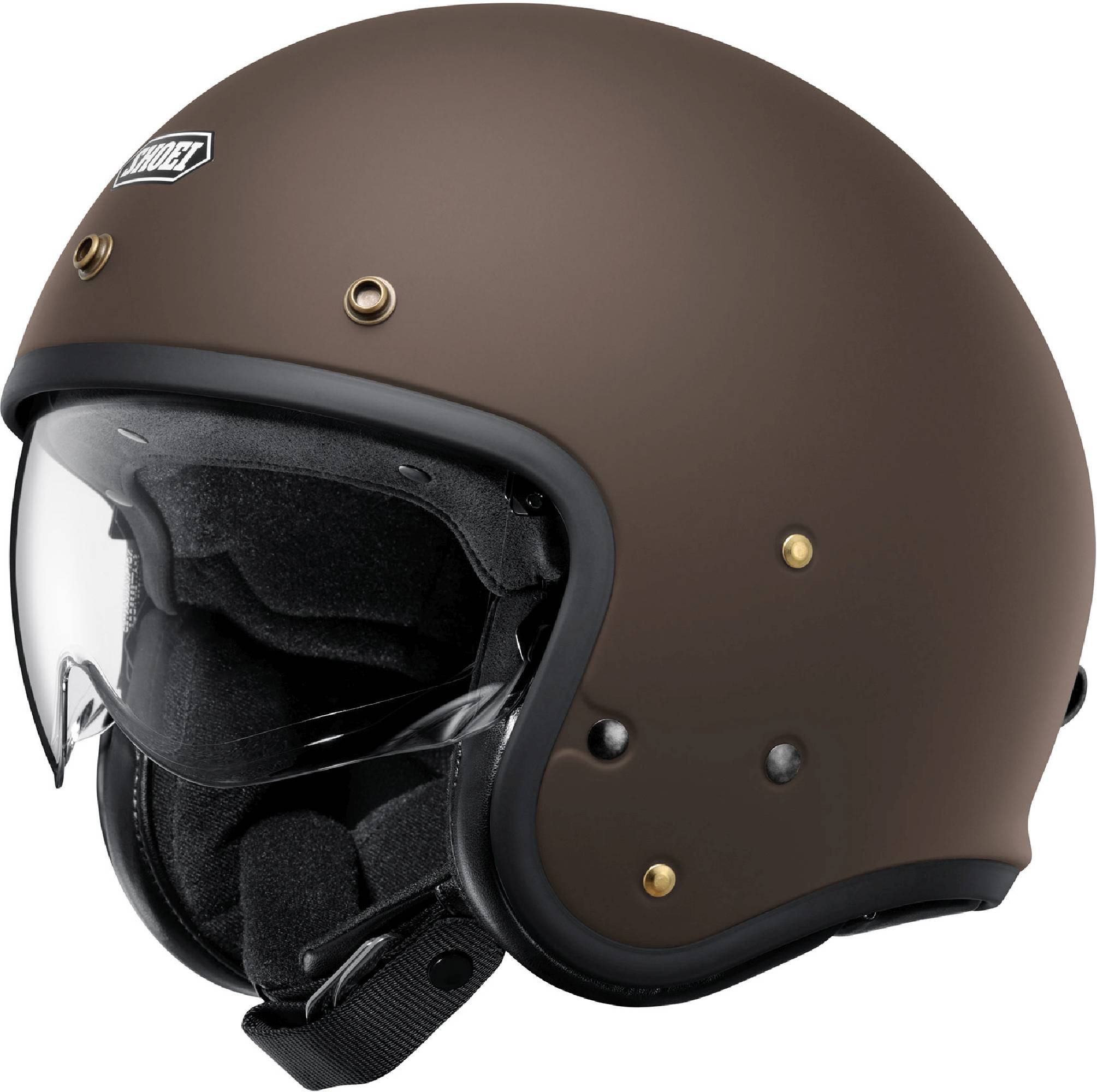 Shoei J.O2 Jethelm braun matt XXL (63/64) Abbildung 1