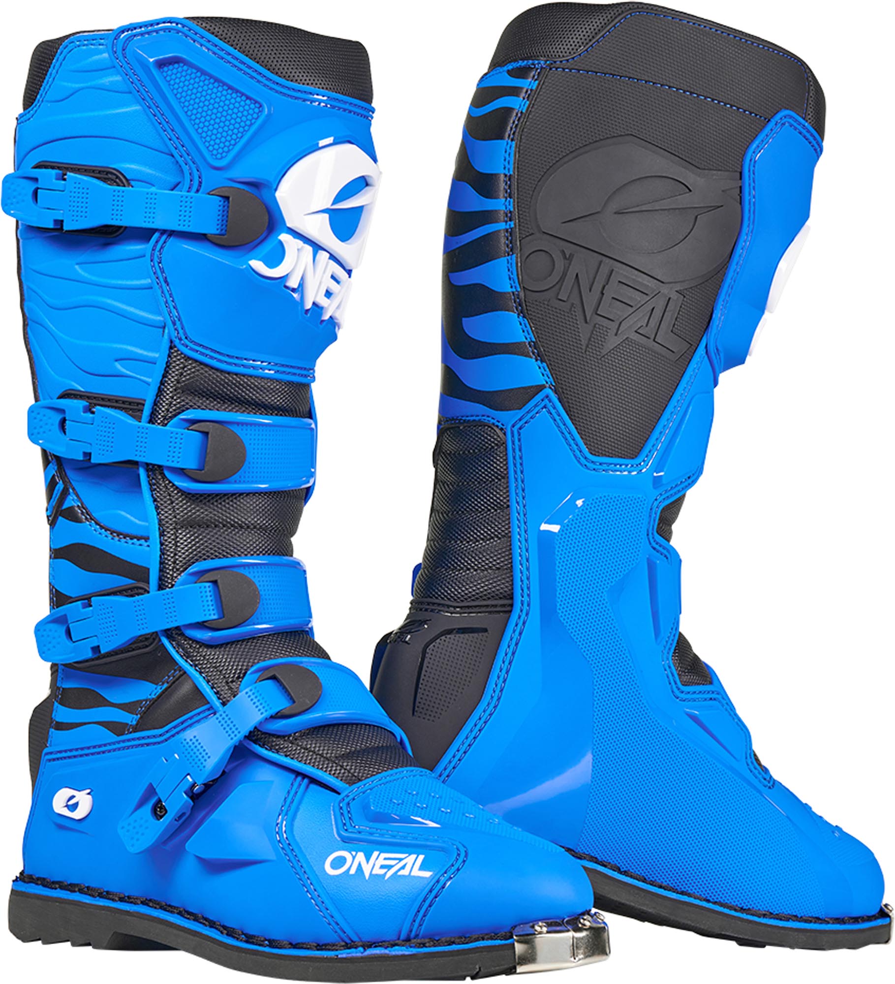 Oneal 3SRS EC Zebra Stivali da motocross blu 41 Figura 4