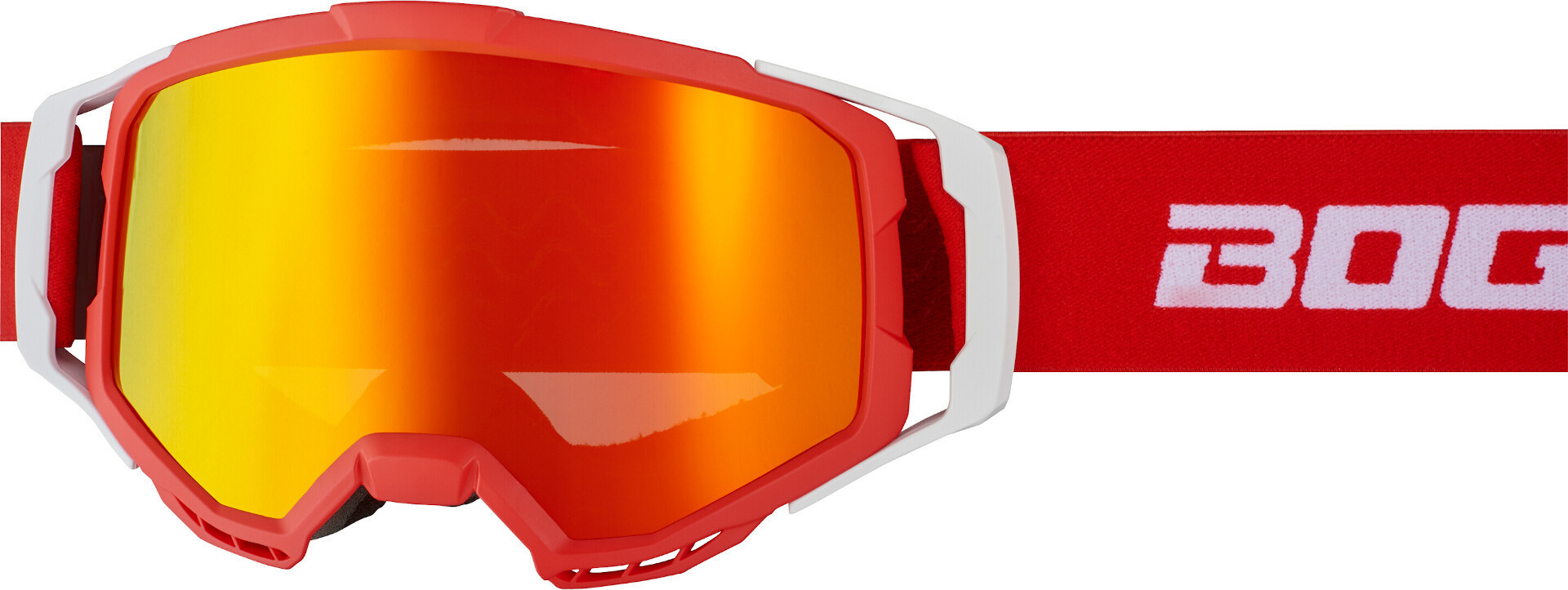 Bogotto B-1 Ochelari de motocross Roșu/Alb Figura 1