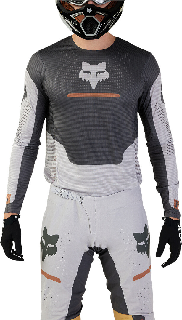 FOX Flexair Optical Motocross Jersey dunkelgrau/hellgrau L Abbildung 7
