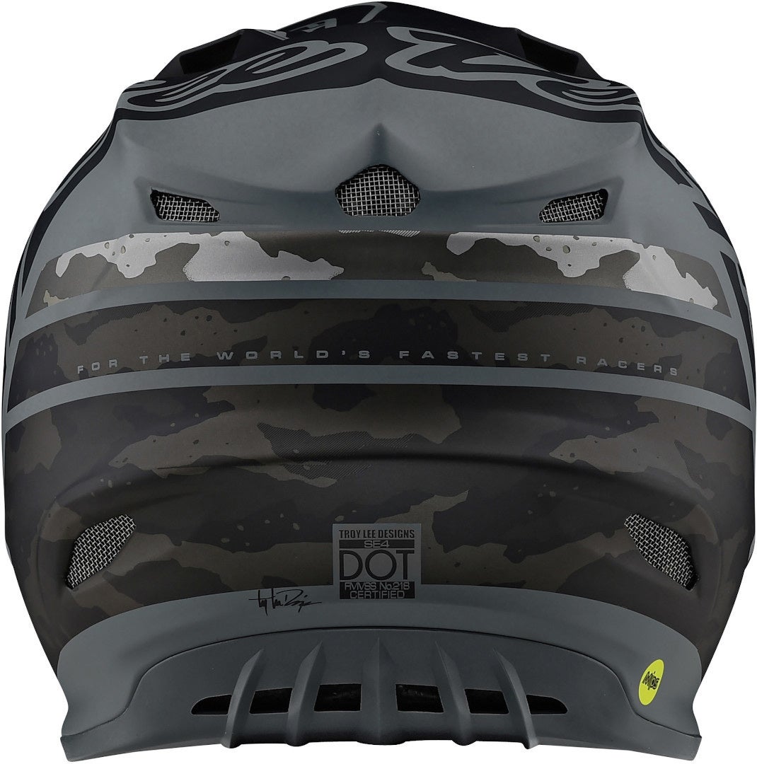 Troy Lee Designs SE4 Silhouette MIPS Motocross Helm schwarz/camouflage M Abbildung 6