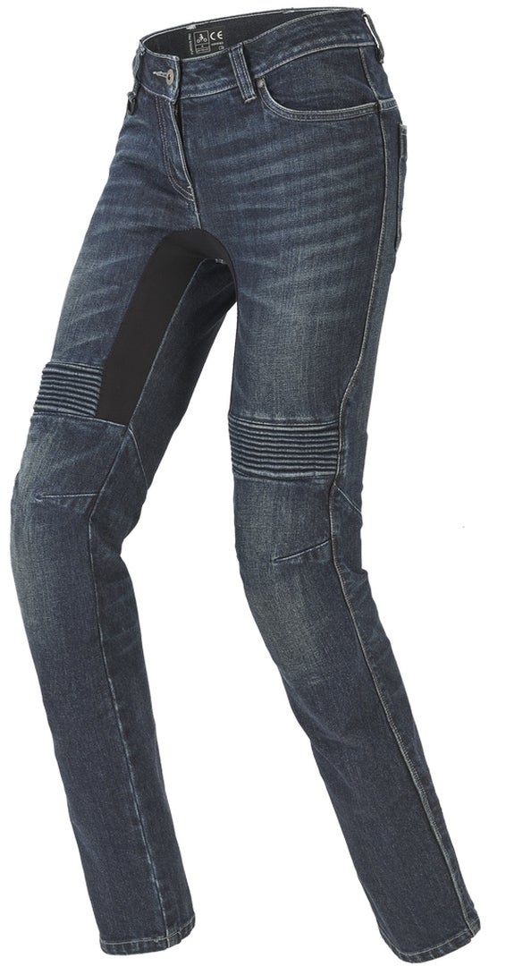 Spidi Furious Pro 레이디스 오토바이 청바지 짙은 파란색 30 그림 1