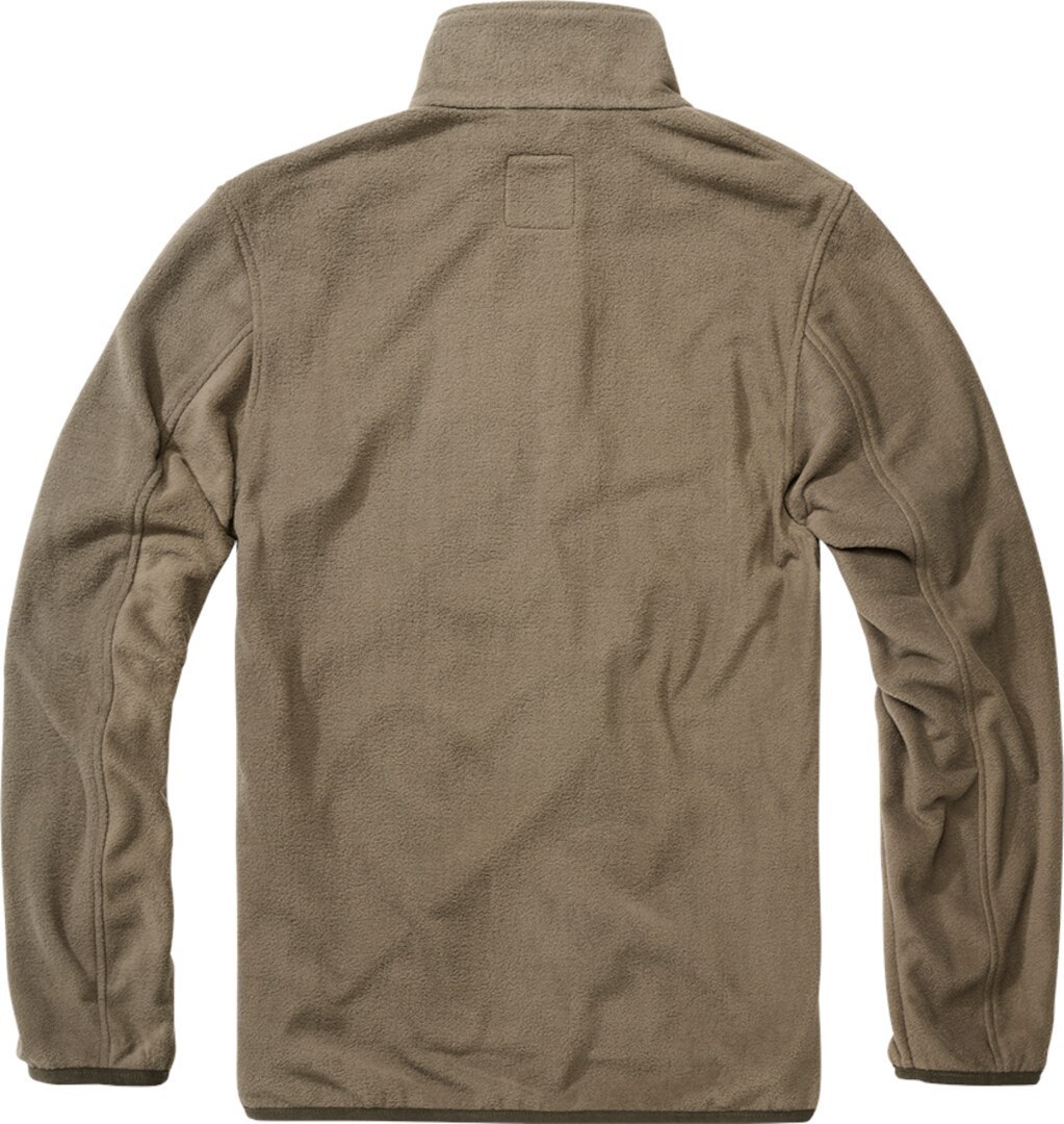 Brandit Fleece Pull demi-zip olive XL Figure 5