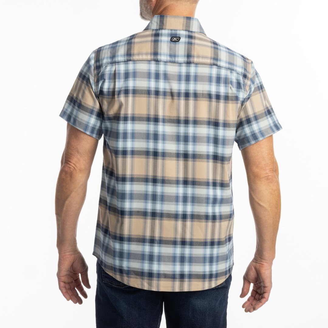 Klim Nero Stretch Hemd hellblau/braun L Abbildung 5