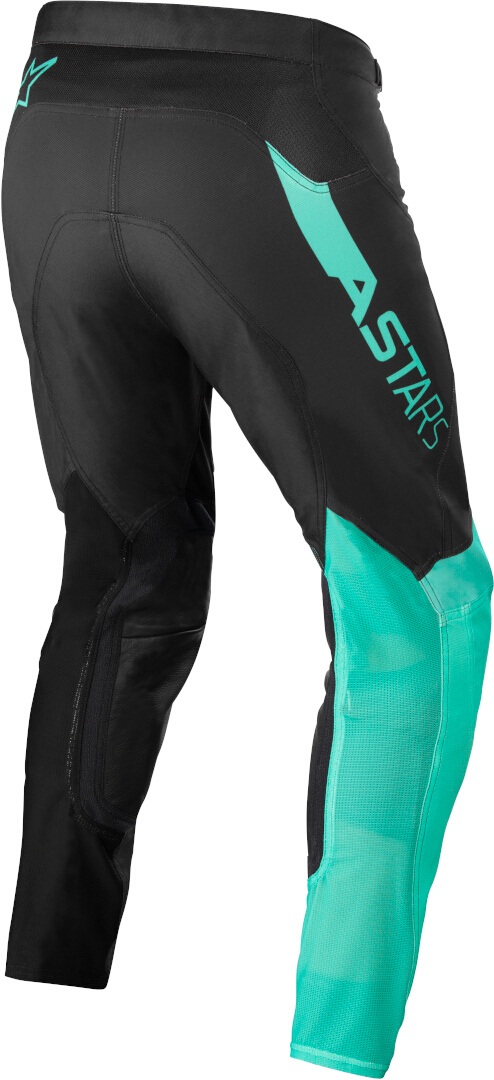 Alpinestars Supertech Blaze Patch Pantaloni Motocross nero/turchese 40 Figura 2