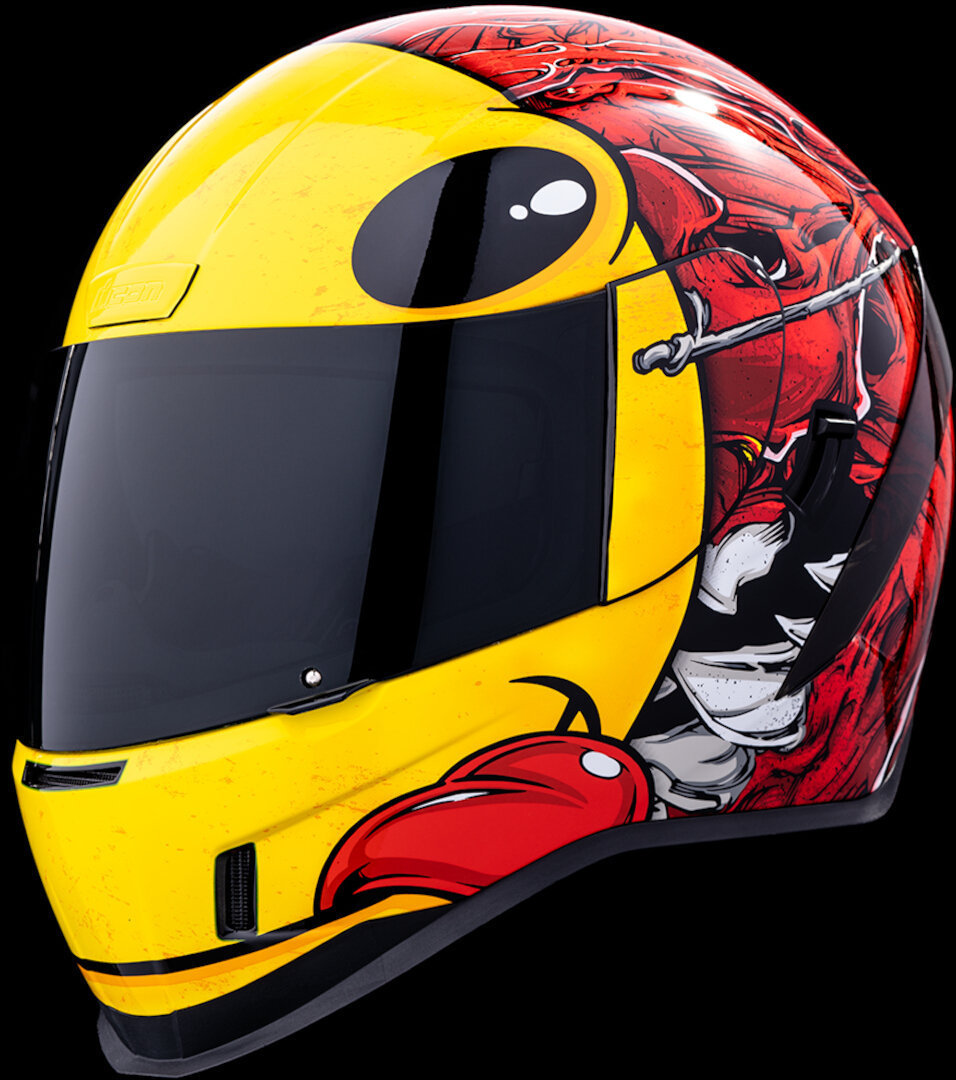 Icon Airform Brozak MIPS Helm rot/gelb M (57/58) Abbildung 4