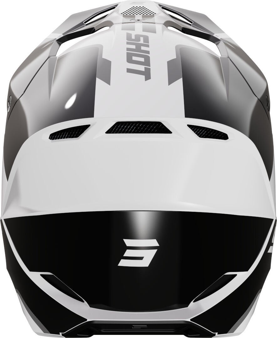 Shot Furious Bolt Motocross Helm schwarz/weiß M (57/58) Abbildung 2