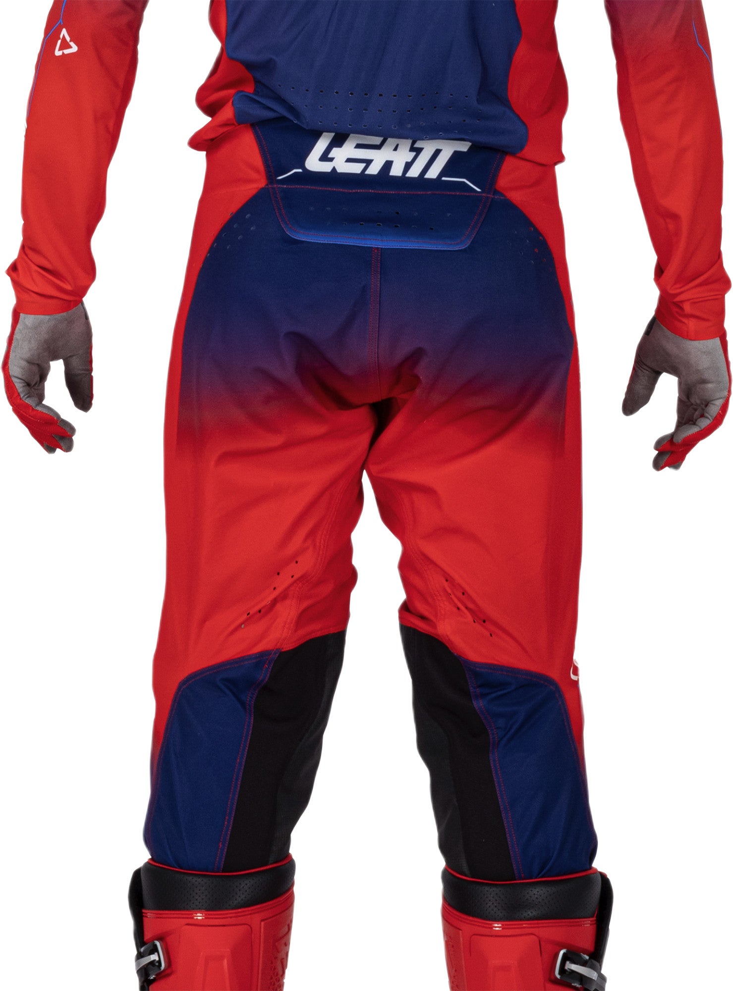 Leatt Moto 5.5 I.K.S V26 Pantalons de motocross Rouge/Bleu 2XL Figure 4