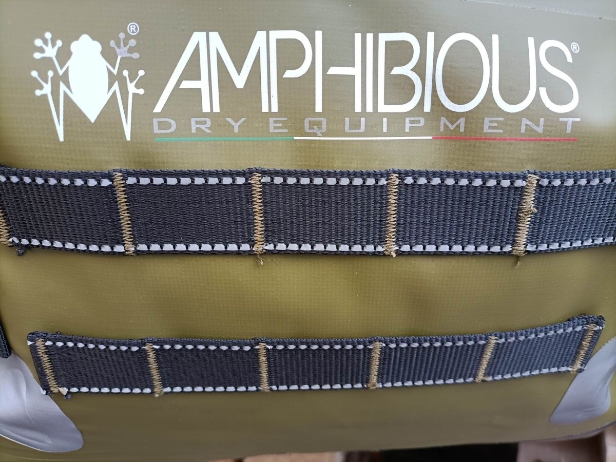 Amphibious Motobag II 2024 Set de genți laterale impermeabile verde Figura 3