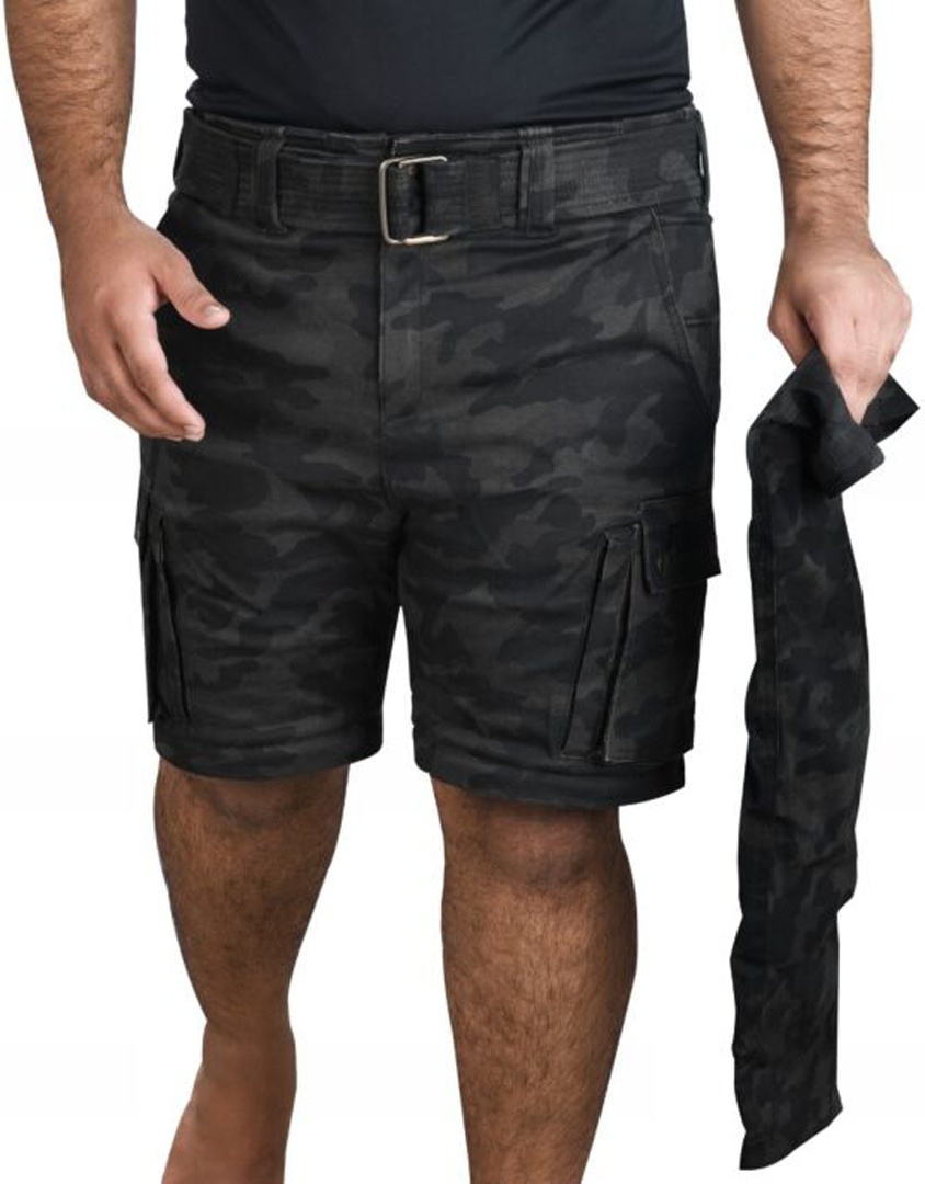 Bores Siggle 2 Motorcycle Textile Pants black camouflage 44/36 Figure 3
