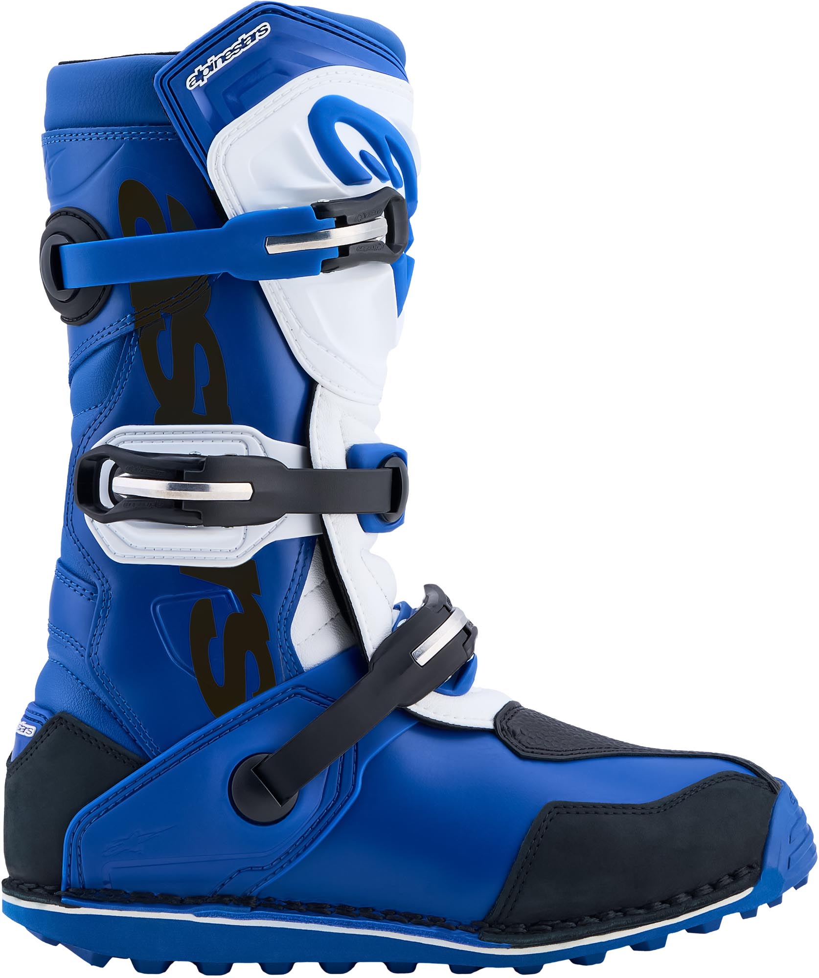 Alpinestars Tech-T Motorcycle Boots blue/black/white 8 Figure 5