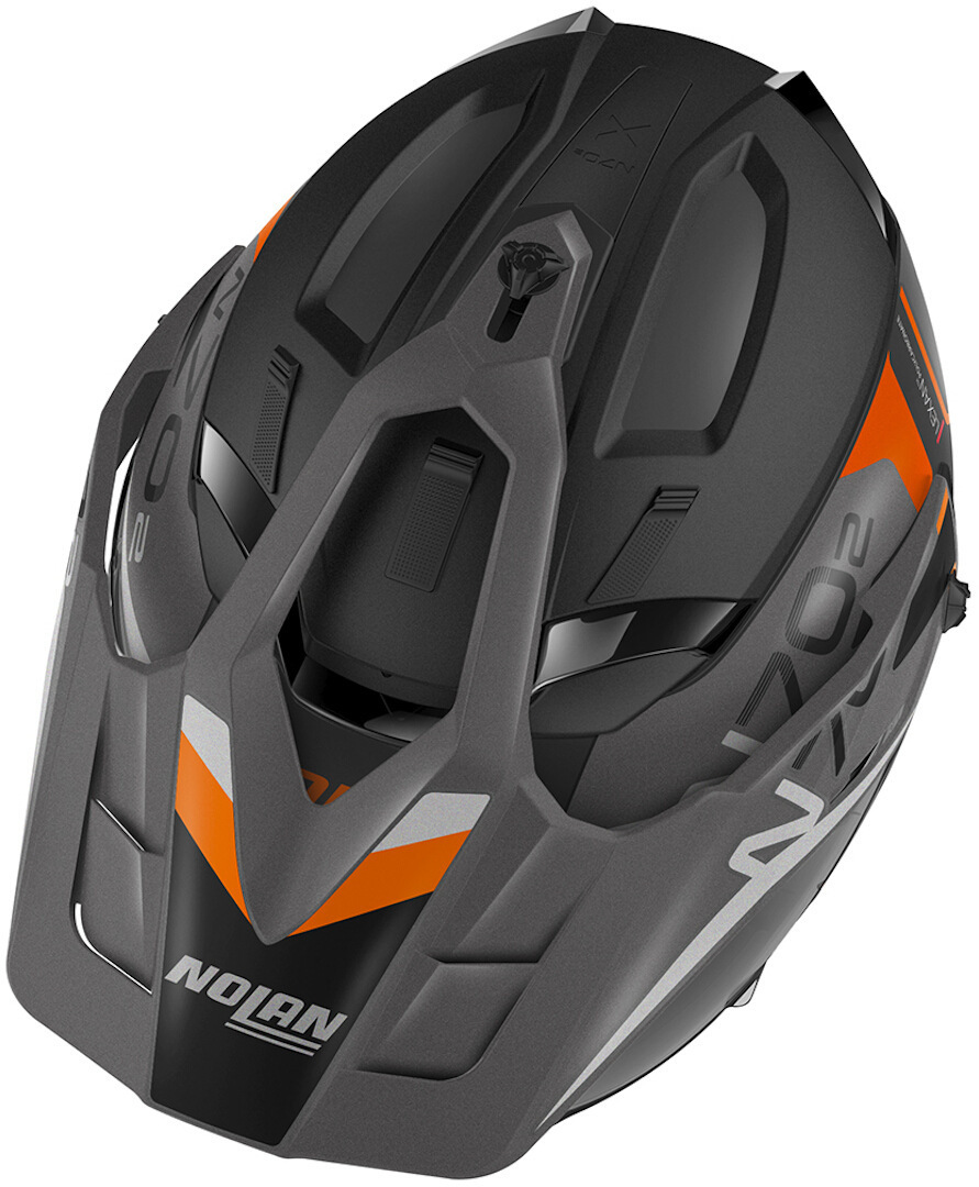Nolan N70-2 X Bungee N-Com Helm schwarz matt/orange S (56) Abbildung 2