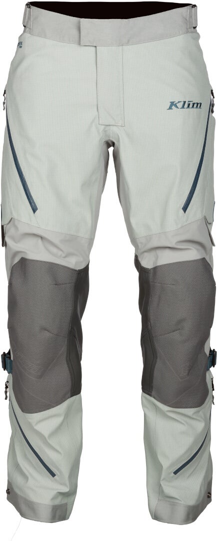 Klim Badlands Pro A3 2023 Motorcycle Textile Pants light grey/dark grey Short 32 Figure 12