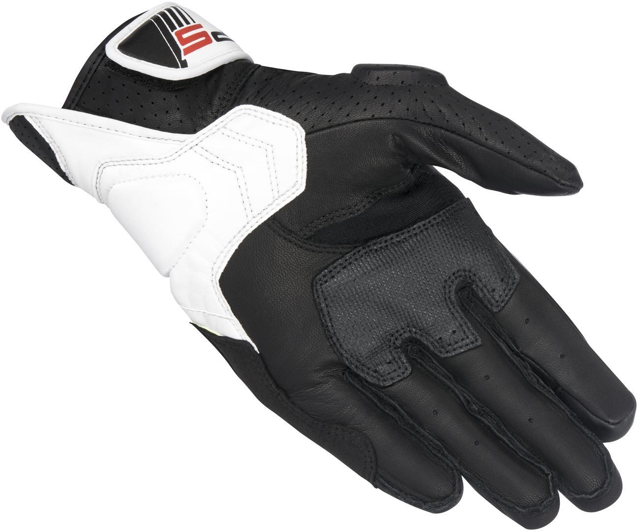 Alpinestars SP-5 perforerede motorcykelhandsker sort/hvid/rød 3XL Figur 2
