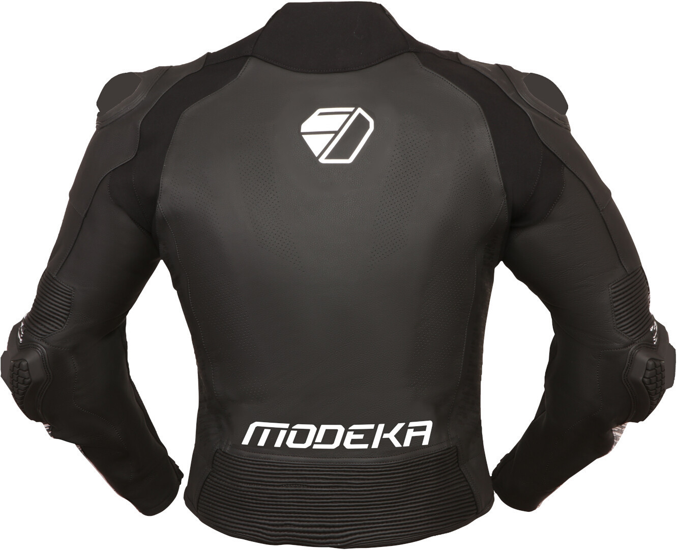 Modeka Yron Motorrad Lederjacke schwarz/weiß 54 Abbildung 2