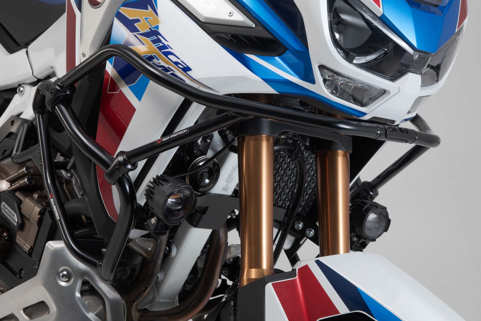 Montura lumină SW-Motech - Neagră. Honda CRF1100L/Adv. Sp. (19-). Fără SBL. Figura 3