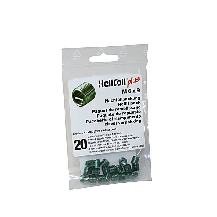 HELICOIL Nachfüllpackung Gewindeeinsätze M6 Figura 1 HELICOIL Nachfüllpackung Gewindeeinsätze M6 Figura 1