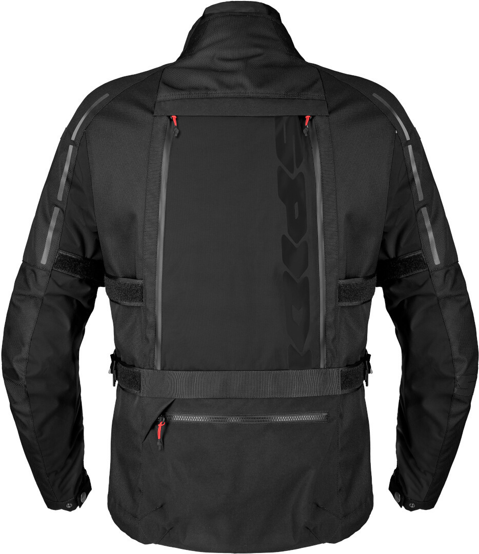 Spidi 4 Season V3 H2Out Veste textile imperméable noir 4XL Figure 2