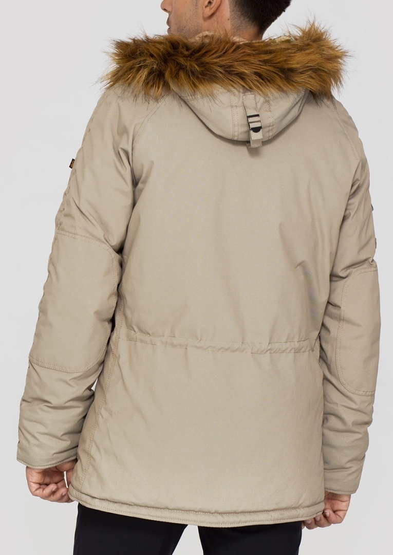 Alpha Industries Explorer Bunda Khaki M Obrázek 3