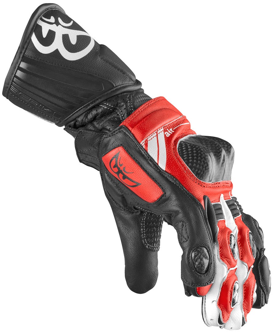 Berik ST-Evo Motorradhandschuhe rot/schwarz L Abbildung 3