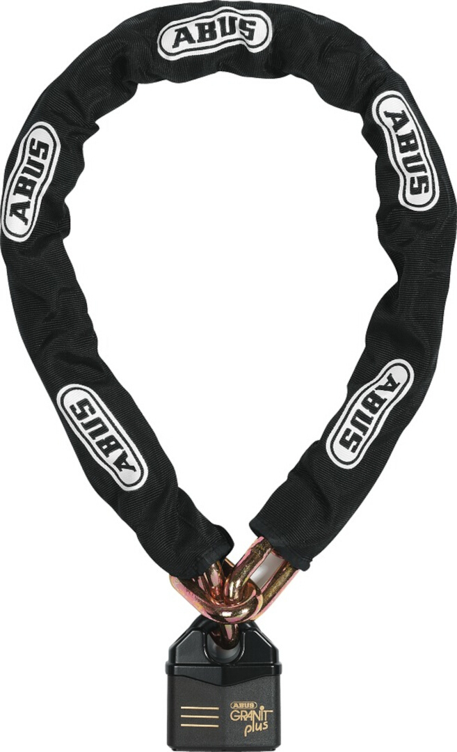 ABUS Granit Power Chain 37 14KS Black Loop Lacăt cu lanț Figura 1