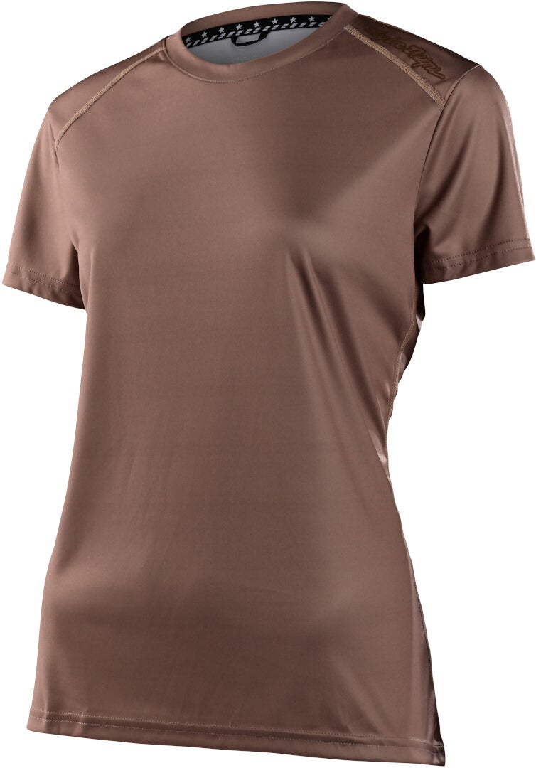 Troy Lee Designs Lilum Solid Ladies Kurzarm Fahrrad Jersey braun S Abbildung 1