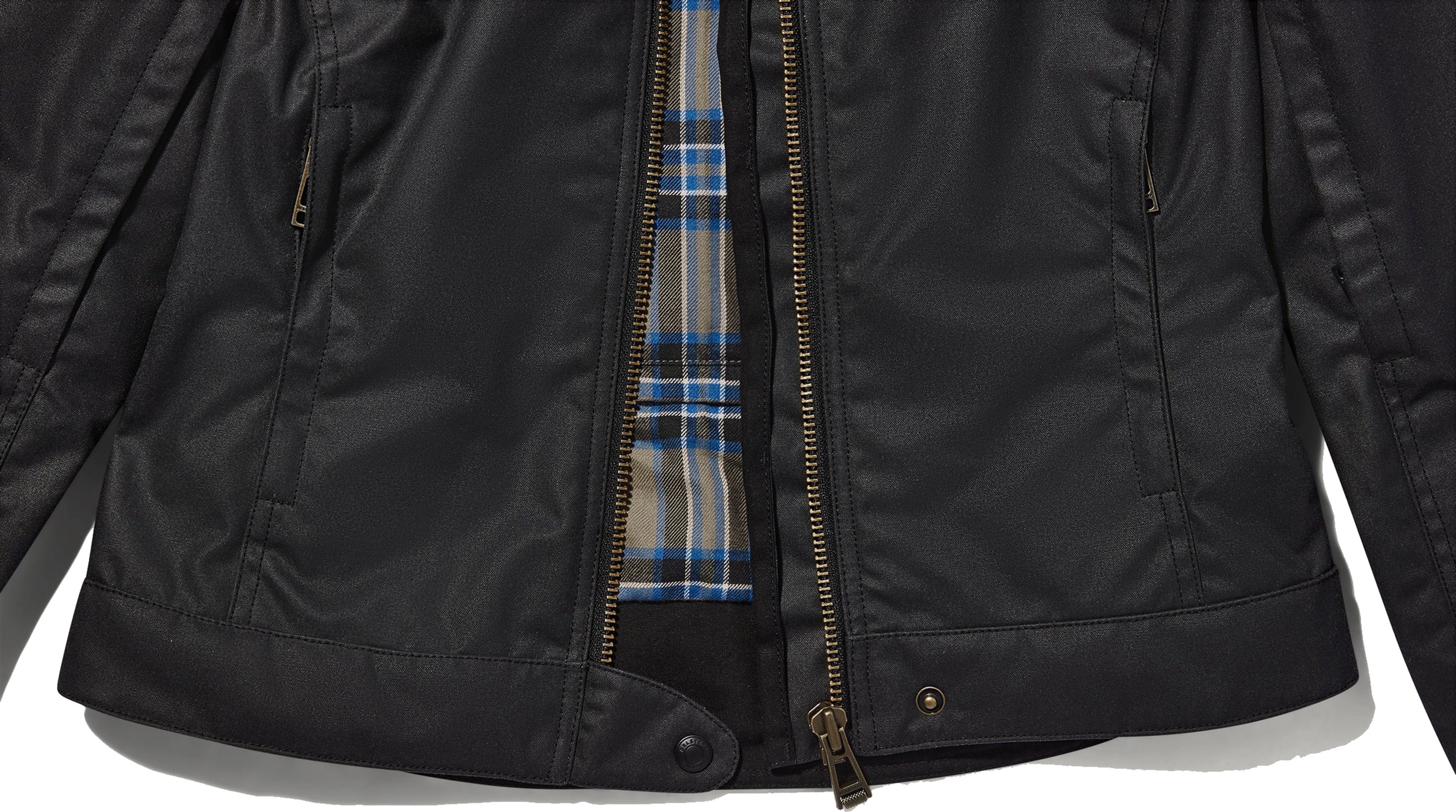 Belstaff Bamburgh Dames Motorfiets Gewaxte Jas S Figuur 3