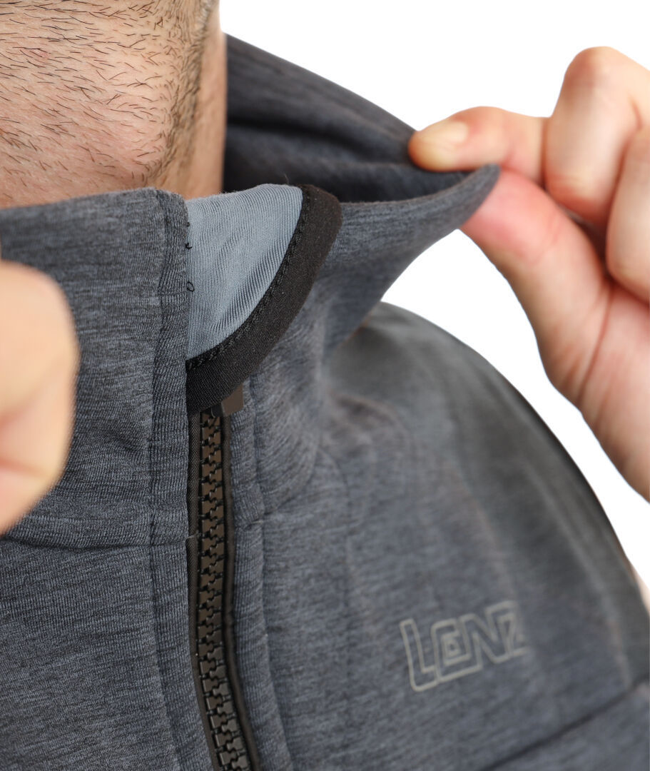 Lenz Heat Vest 2.0 Vestă încălzită gri/negru 3XL Figura 4