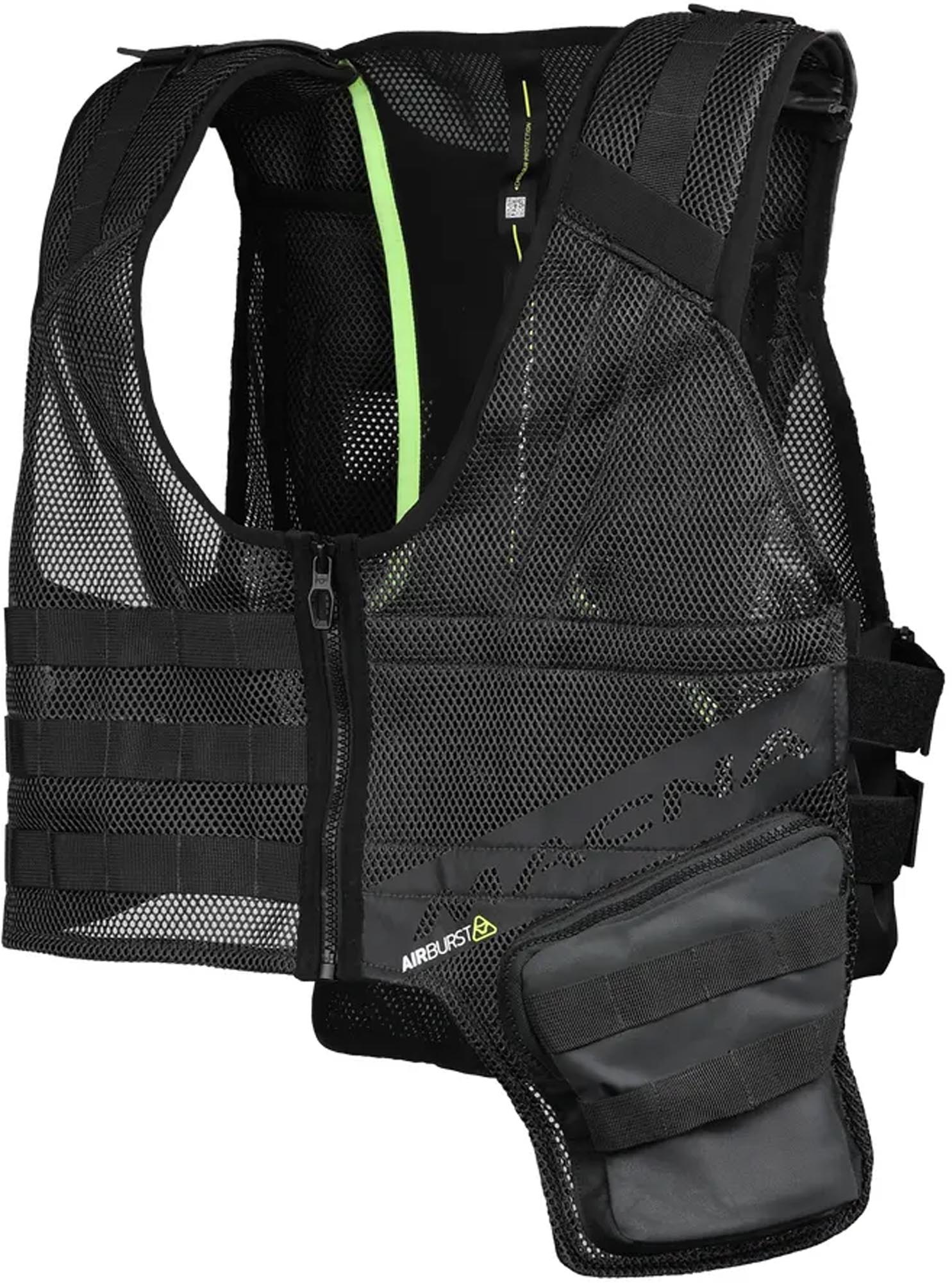Macna MUTV Backance Motorsykkelvest Svart XXL/XXXL Figur 1