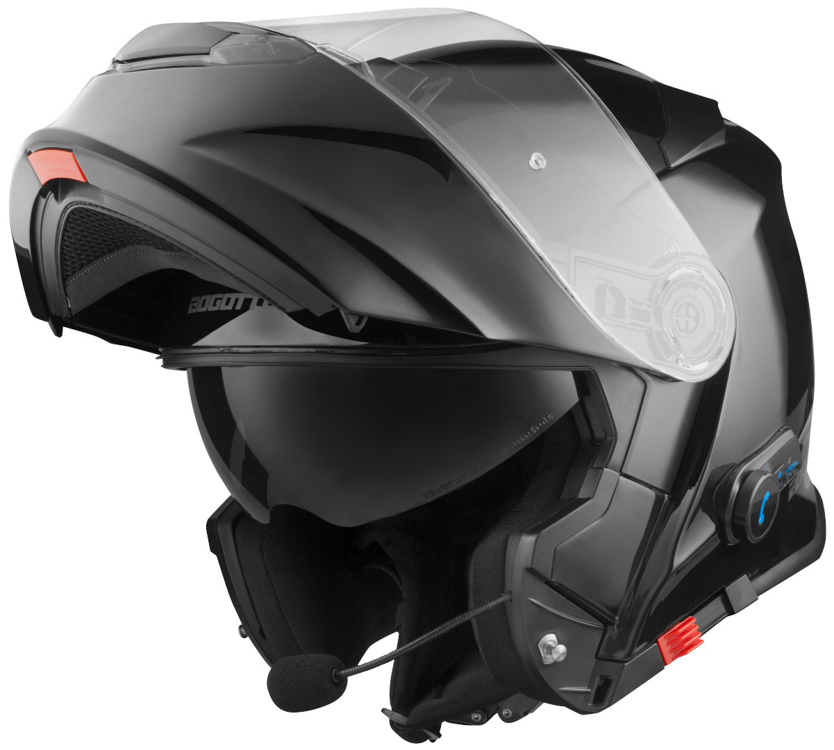Bogotto V271 BT Casco Bluetooth nero M Figura 1